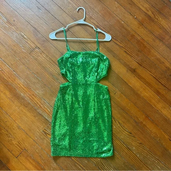slim fit dress slacks Green Metallic Corset Back Column Gown